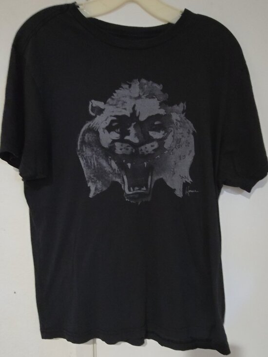 Howe Other - Howe Lion Graphic Tee Men's M Black Pima Cotton Short Sleeve
